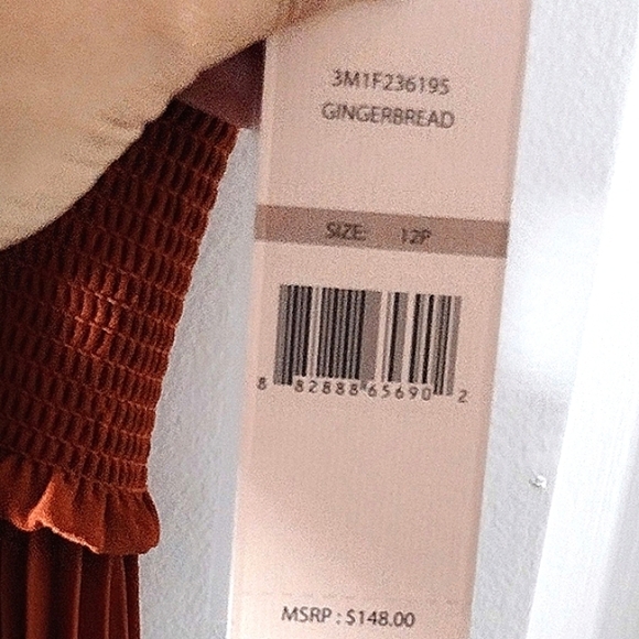 Nanette Lepore Pleated Sleeveless Dress Size 12P - Picture 7 of 10